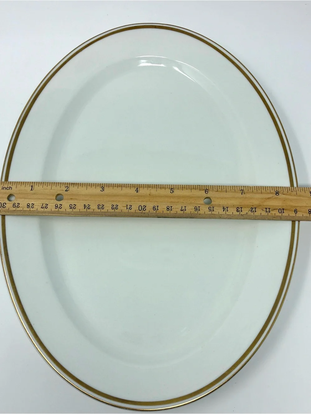 O.P. CO Syracuse China this platter